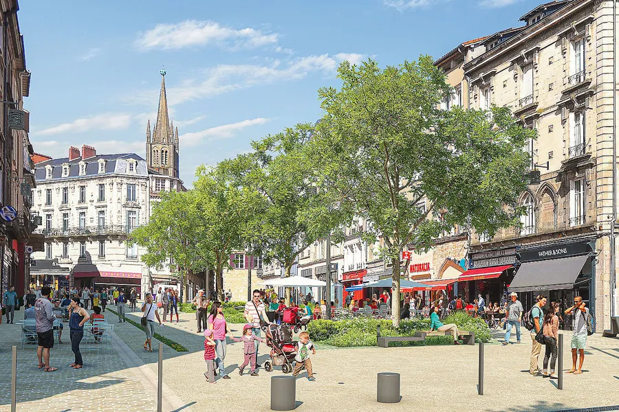 Place Des Bancs Limoges